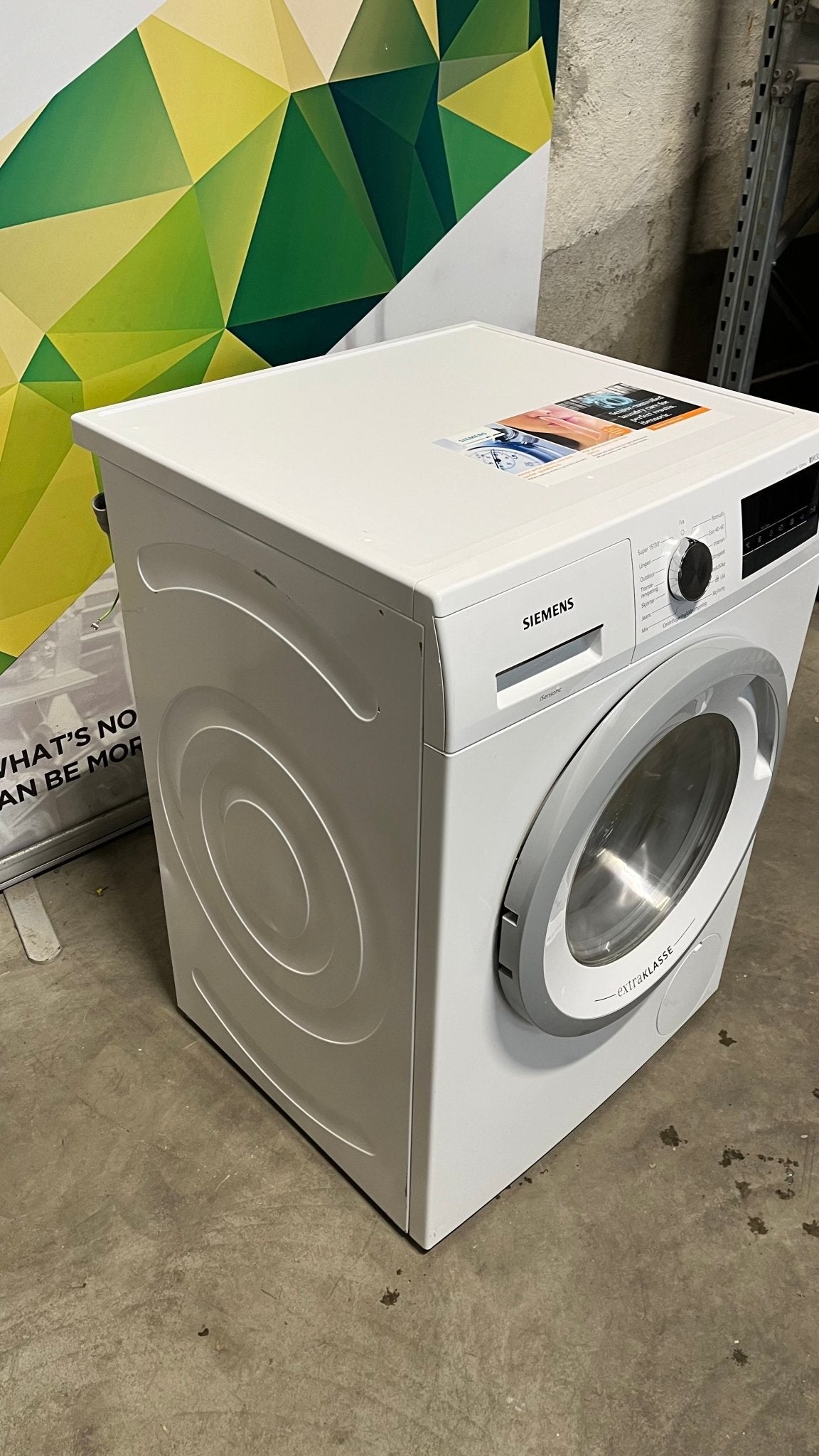 Siemens vaskemaskin WM12N2O2DN Vaskemaskin - Norskombruk.no