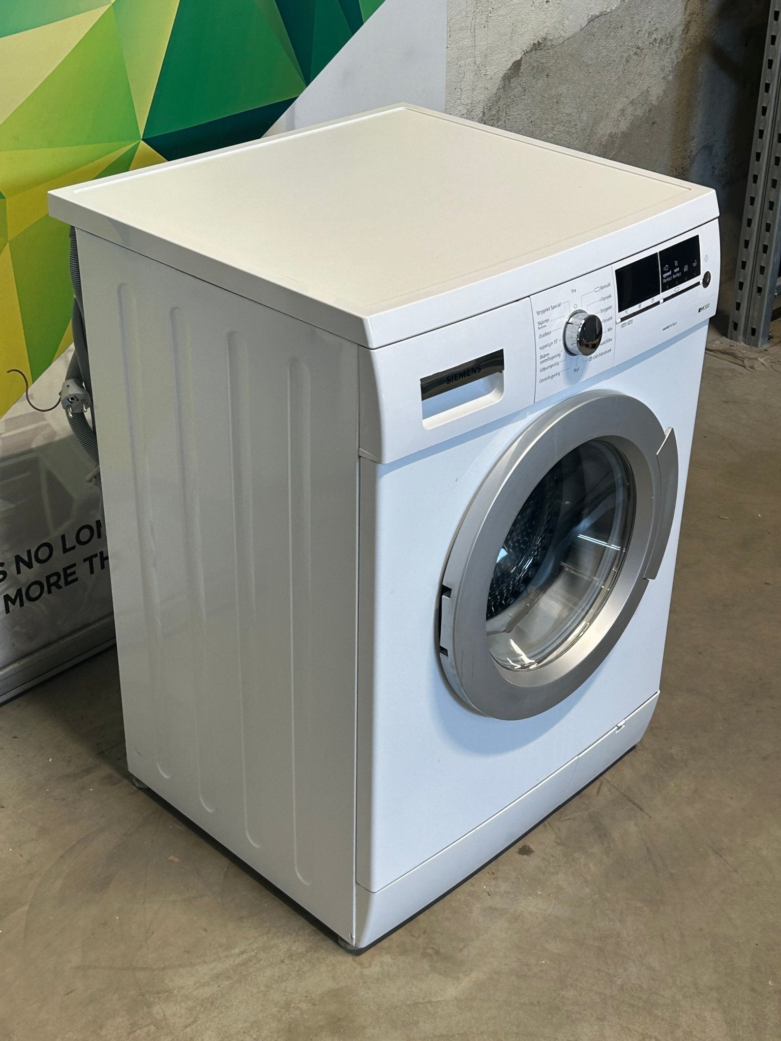Siemens vaskemaskin WM14E477DN Vaskemaskin - Norskombruk.no