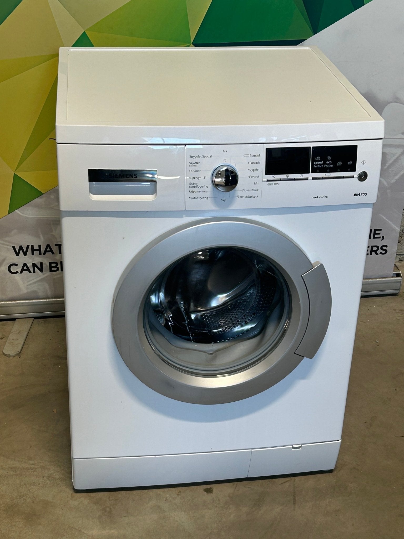 Siemens vaskemaskin WM14E477DN Vaskemaskin - Norskombruk.no