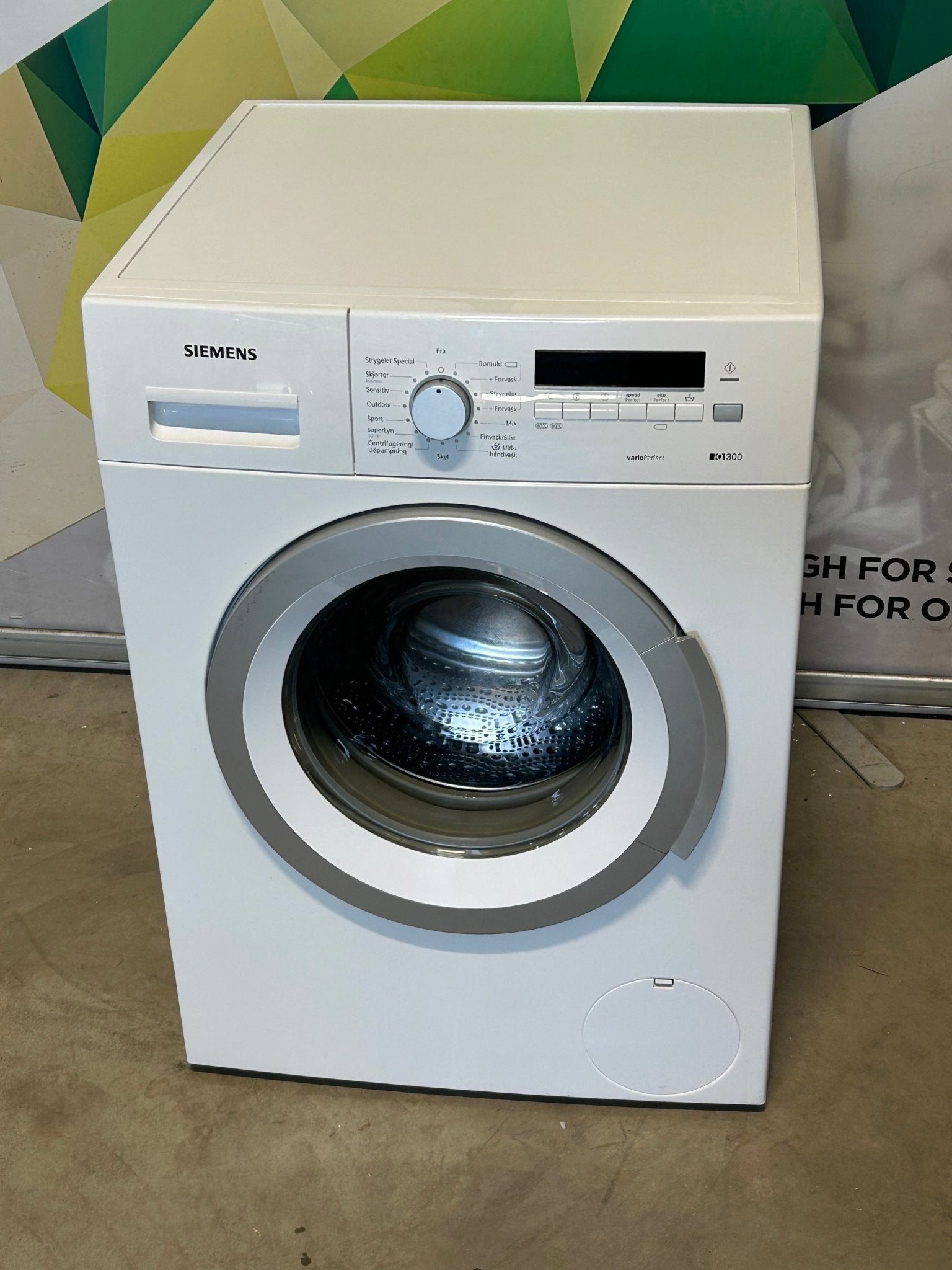 Siemens vaskemaskin WM14K267DN Vaskemaskin - Norskombruk.no