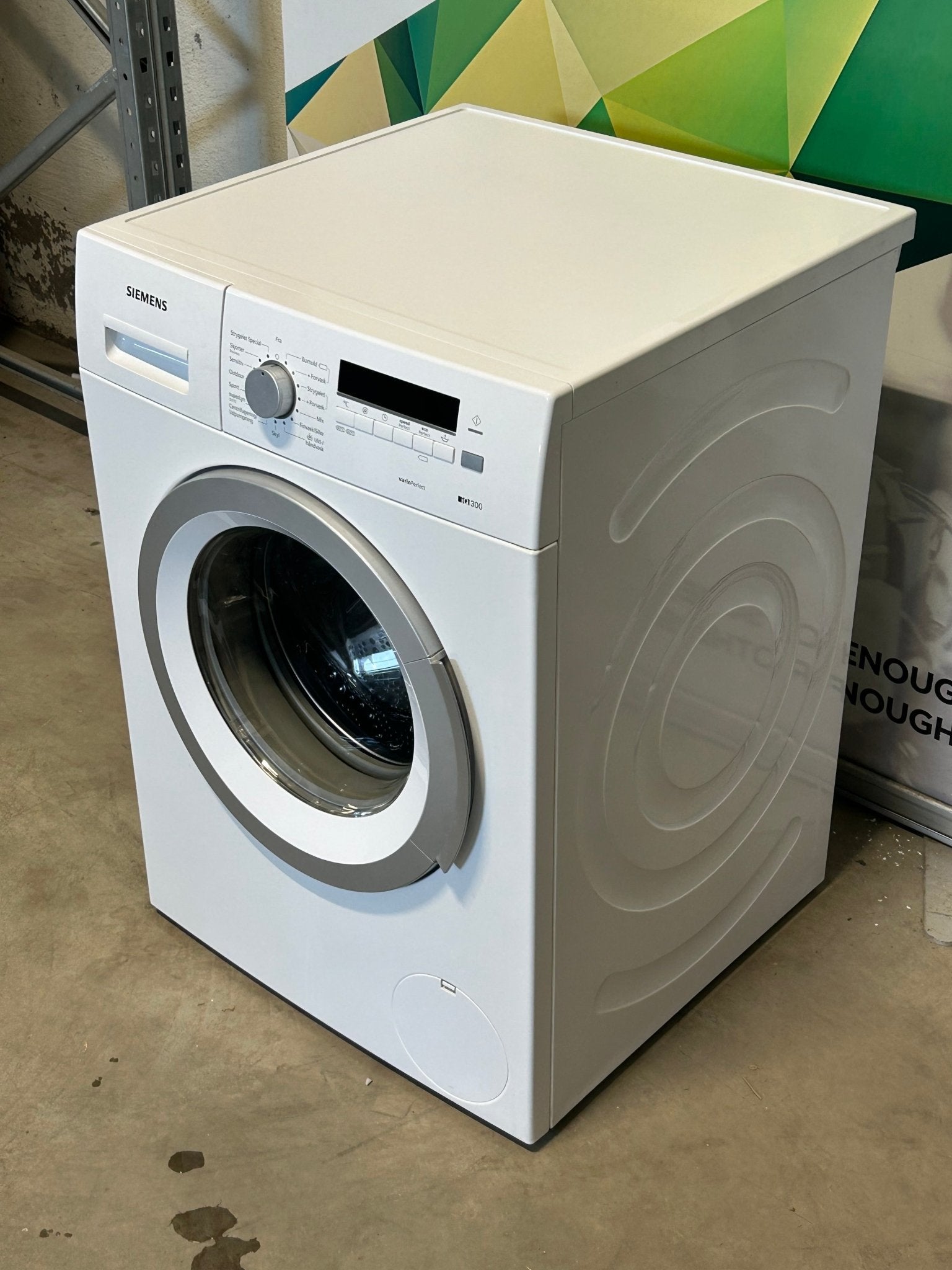 Siemens vaskemaskin WM14K267DN Vaskemaskin - Norskombruk.no