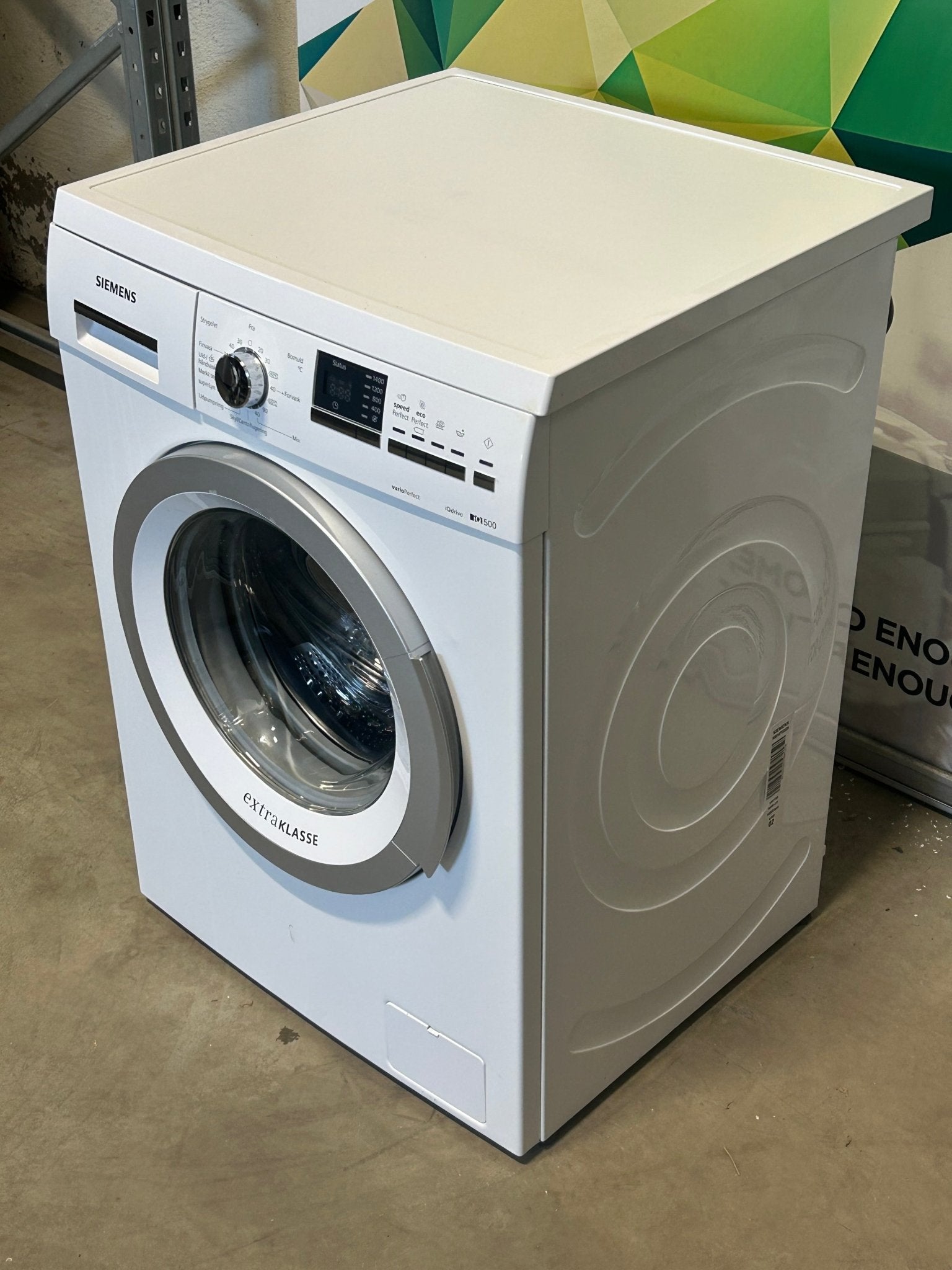 Siemens vaskemaskin WM14P3S8DN Vaskemaskin - Norskombruk.no