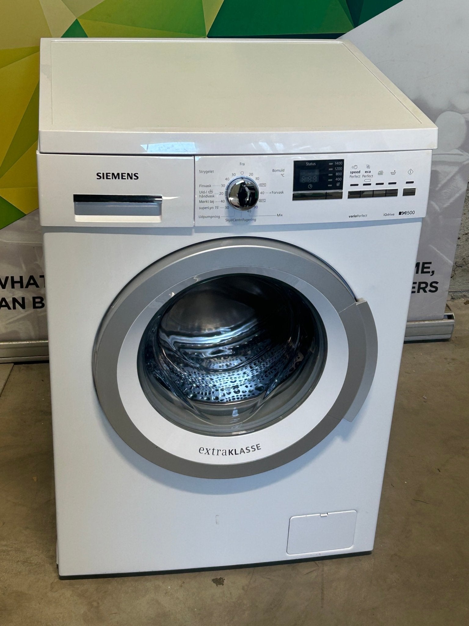 Siemens vaskemaskin WM14P3S8DN Vaskemaskin - Norskombruk.no