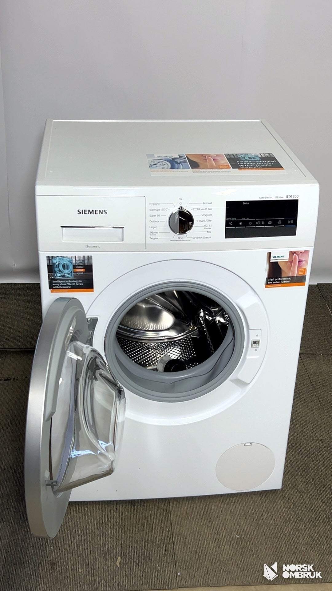 Siemens WM12N2C7DN vaskemaskin Vaskemaskin - Norskombruk.no