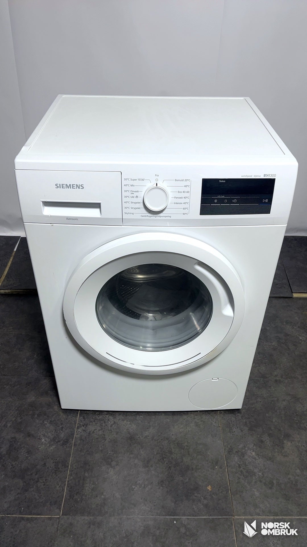 Siemens WM14N02LDN vaskemaskin Vaskemaskin - Norskombruk.no