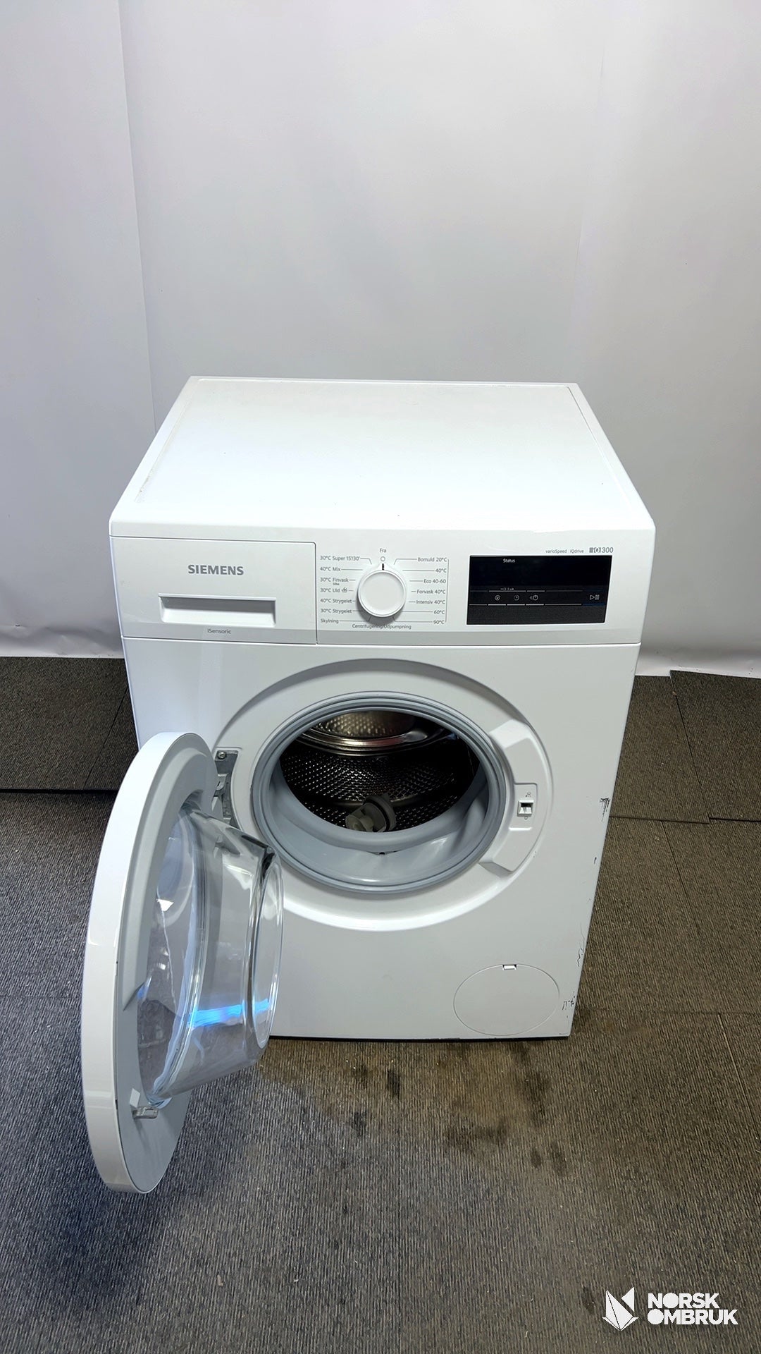 Siemens WM14N02LDN vaskemaskin Vaskemaskin - Norskombruk.no