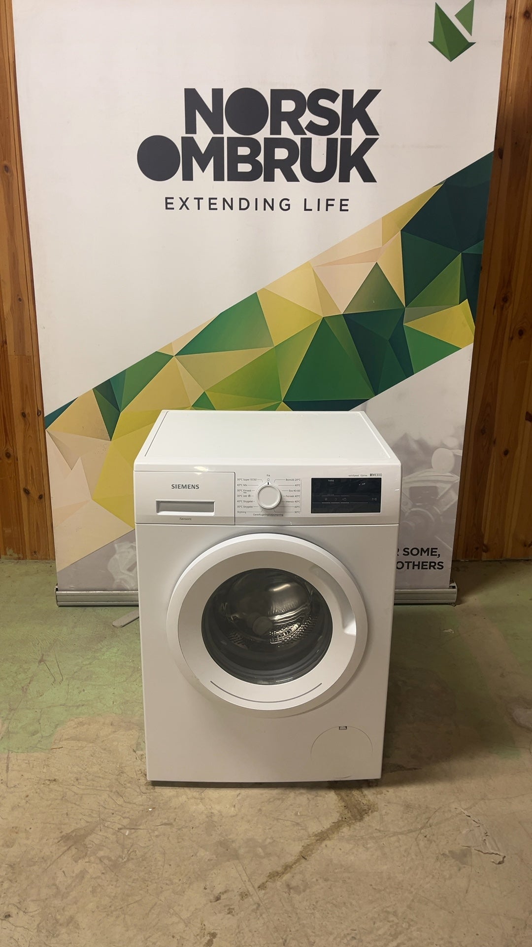 Siemens WM14N02LDN vaskemaskin vaskemaskin - Norskombruk.no