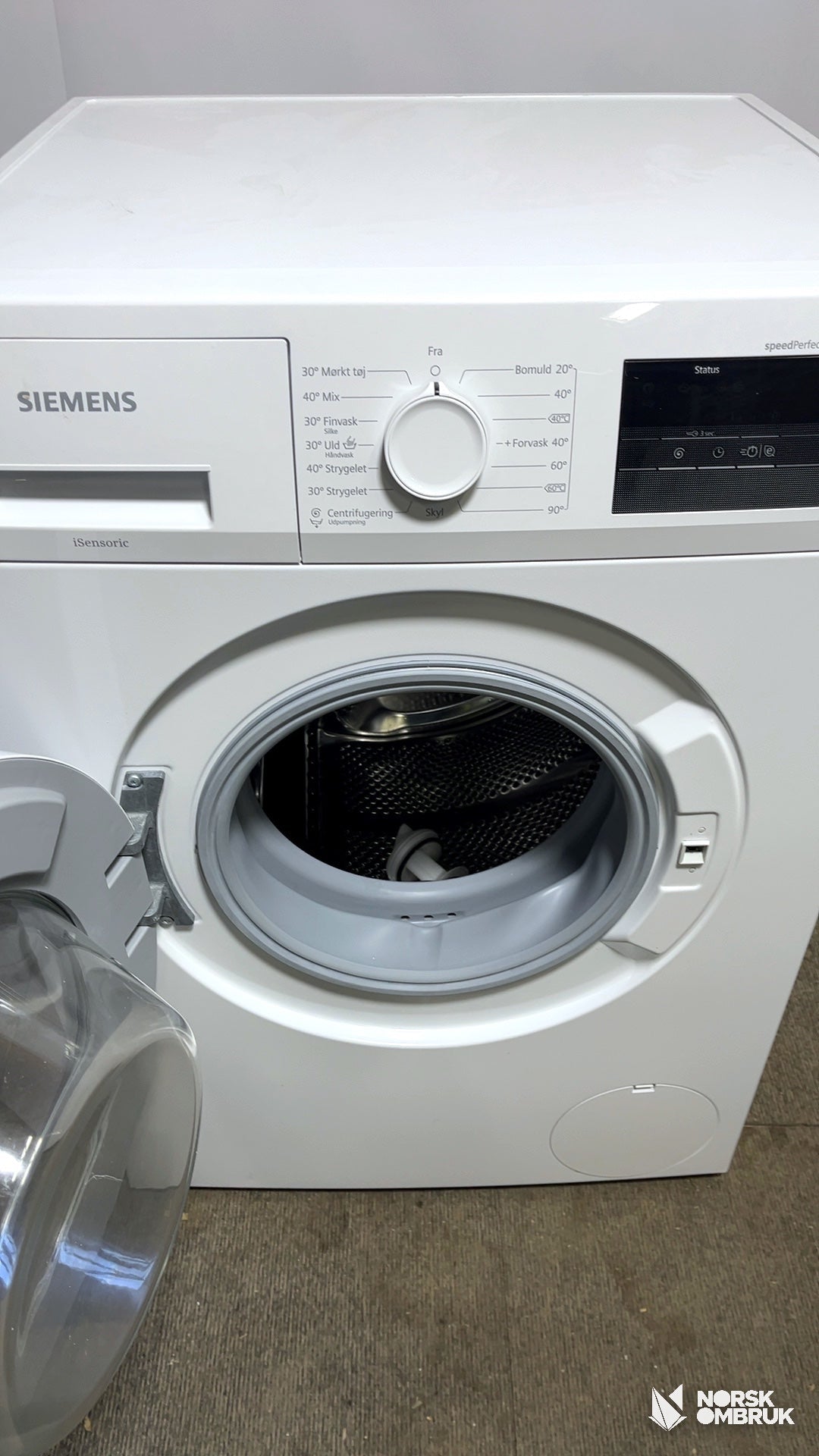 Siemens WM14N0L7DN vaskemaskin Vaskemaskin - Norskombruk.no