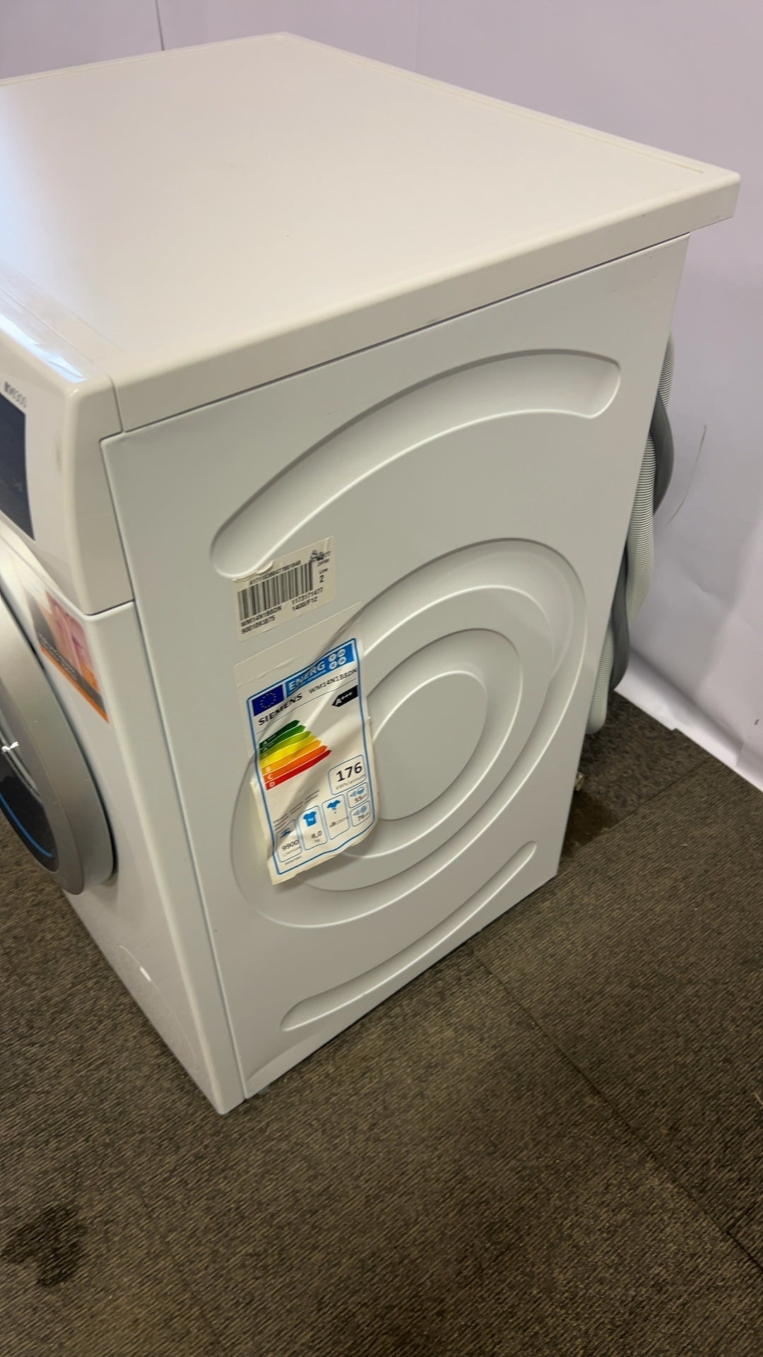 Siemens WM14N1B8DN iQ300 vaskemaskin vaskemaskin - Norskombruk.no