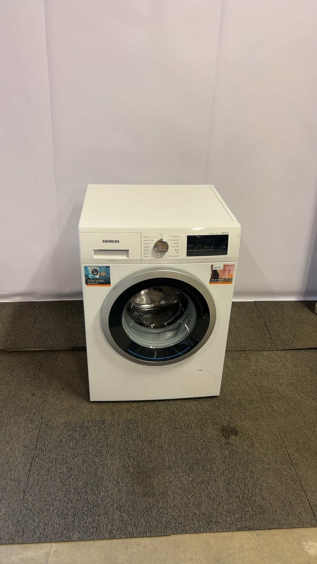 Siemens WM14N1B8DN iQ300 vaskemaskin vaskemaskin - Norskombruk.no