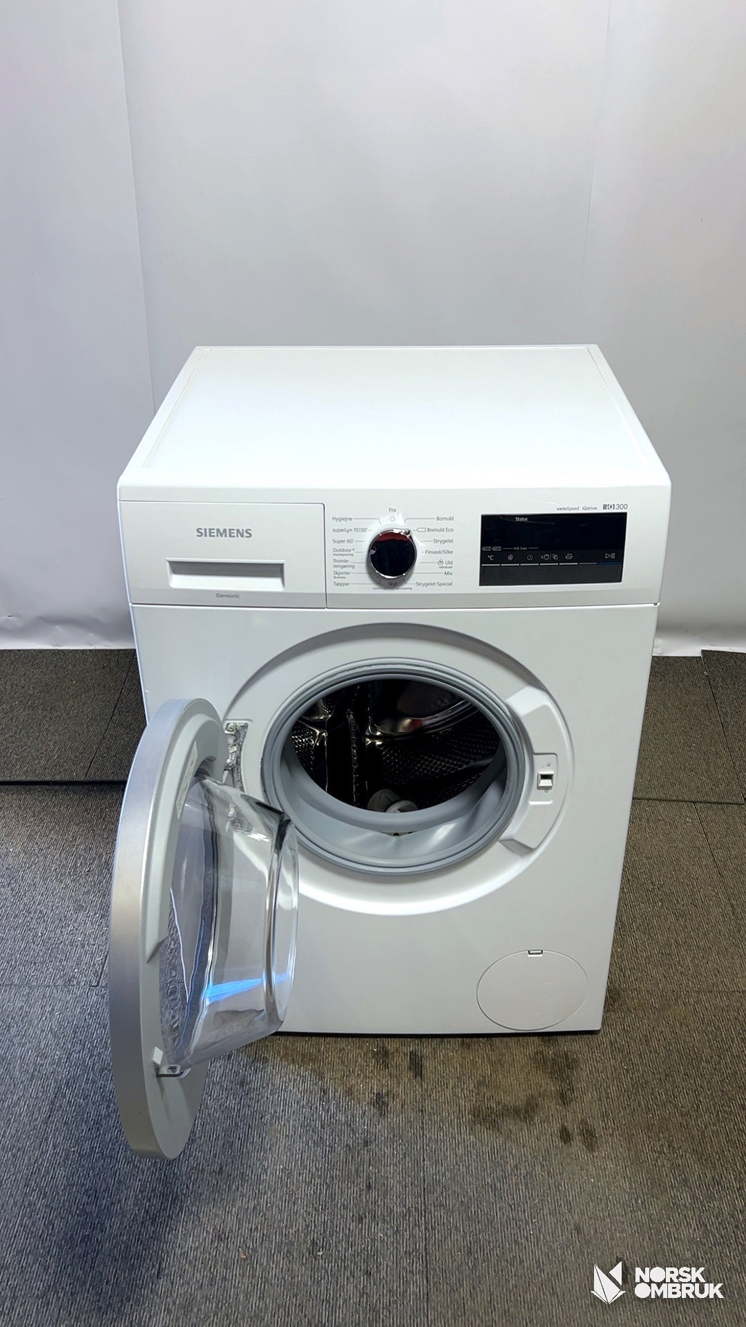 Siemens WM14N1B8DN vaskemaskin Vaskemaskin - Norskombruk.no