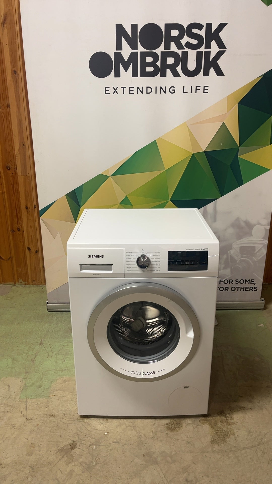 Siemens WM14N207DN vaskemaskin iQ300 vaskemaskin - Norskombruk.no