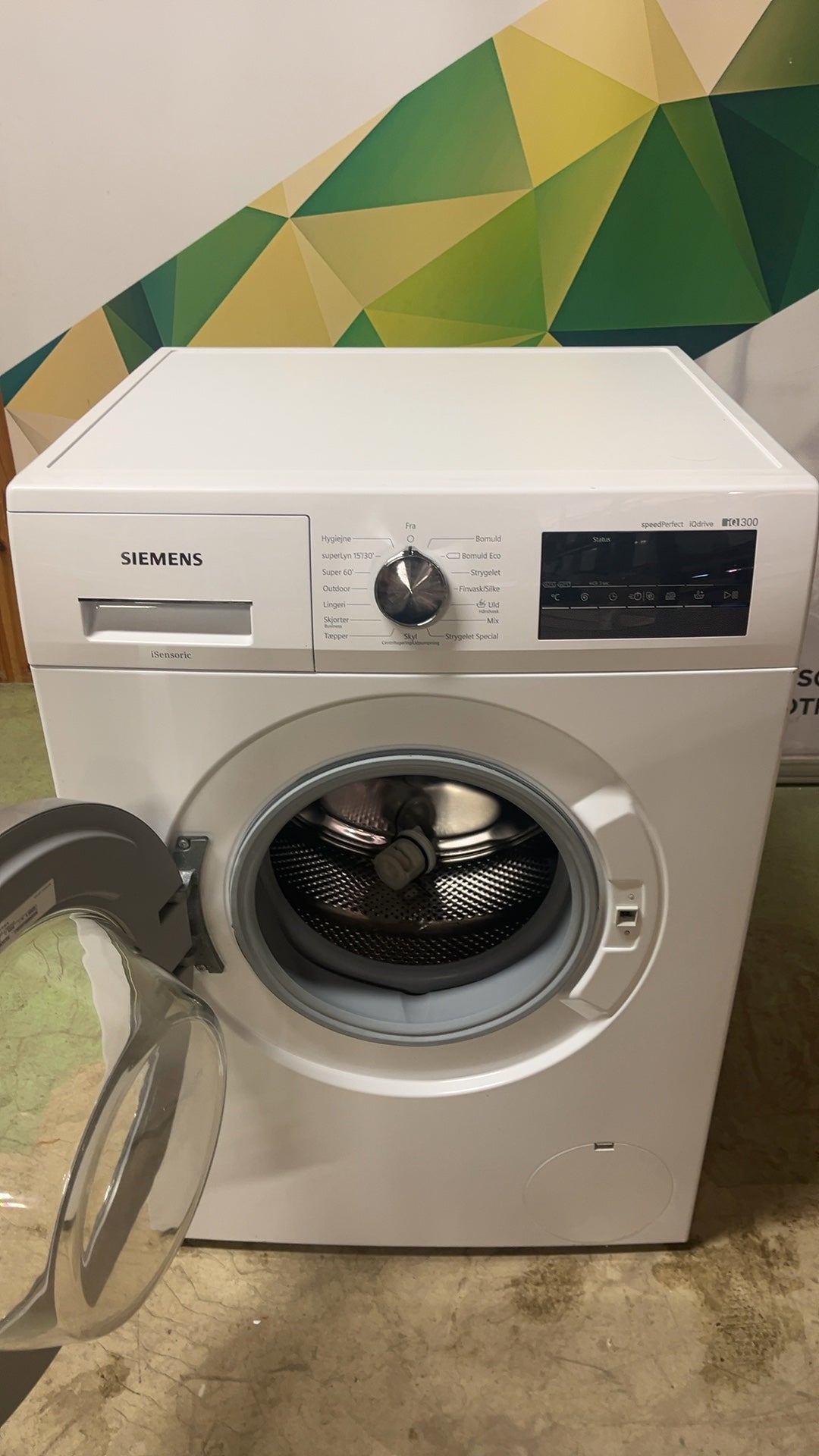 Siemens WM14N207DN vaskemaskin iQ300 vaskemaskin - Norskombruk.no