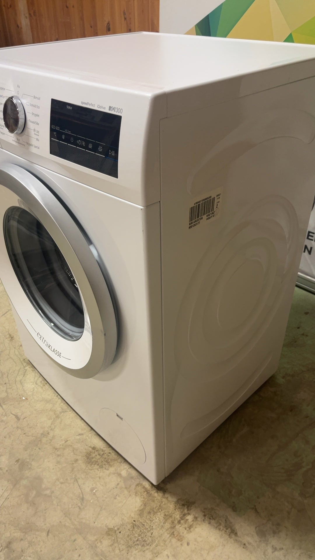 Siemens WM14N207DN vaskemaskin iQ300 vaskemaskin - Norskombruk.no