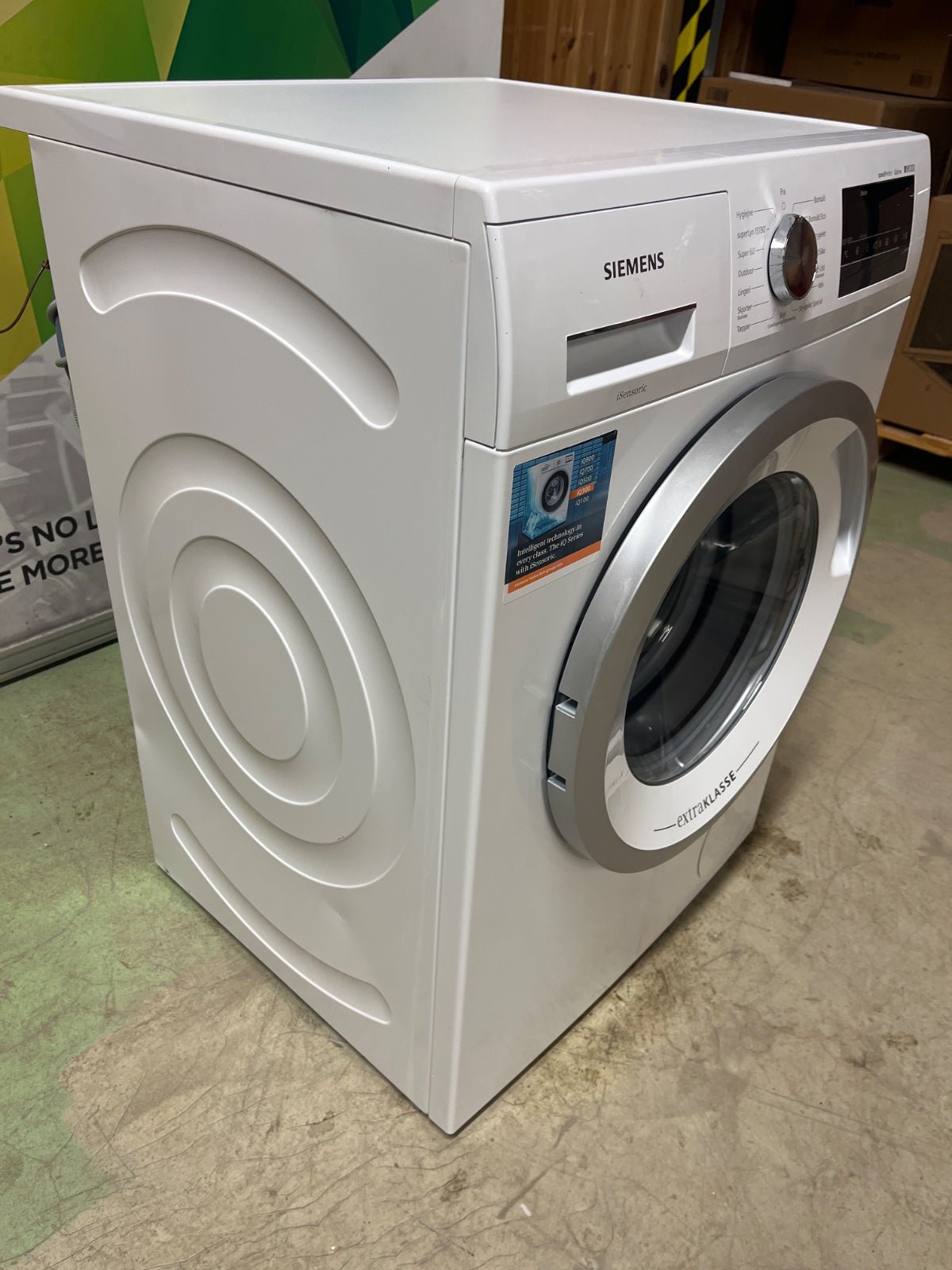Siemens WM14N208DN/31 vaskemaskin Vaskemaskin - Norskombruk.no