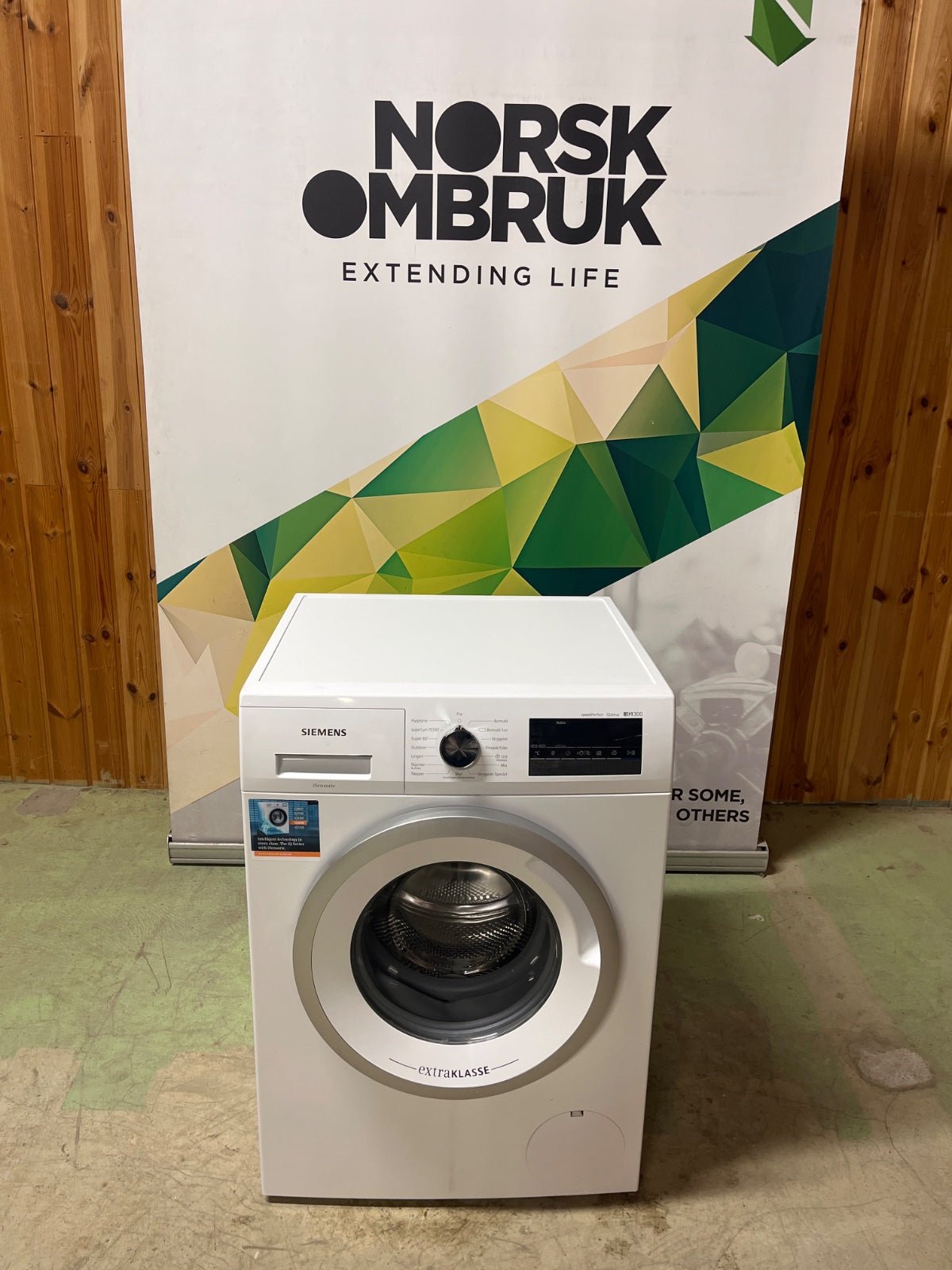 Siemens WM14N208DN/31 vaskemaskin Vaskemaskin - Norskombruk.no