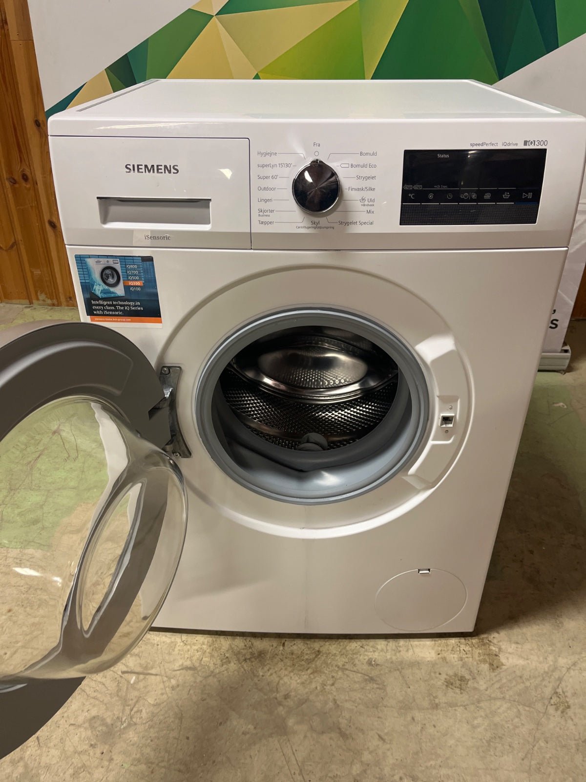 Siemens WM14N208DN/31 vaskemaskin Vaskemaskin - Norskombruk.no