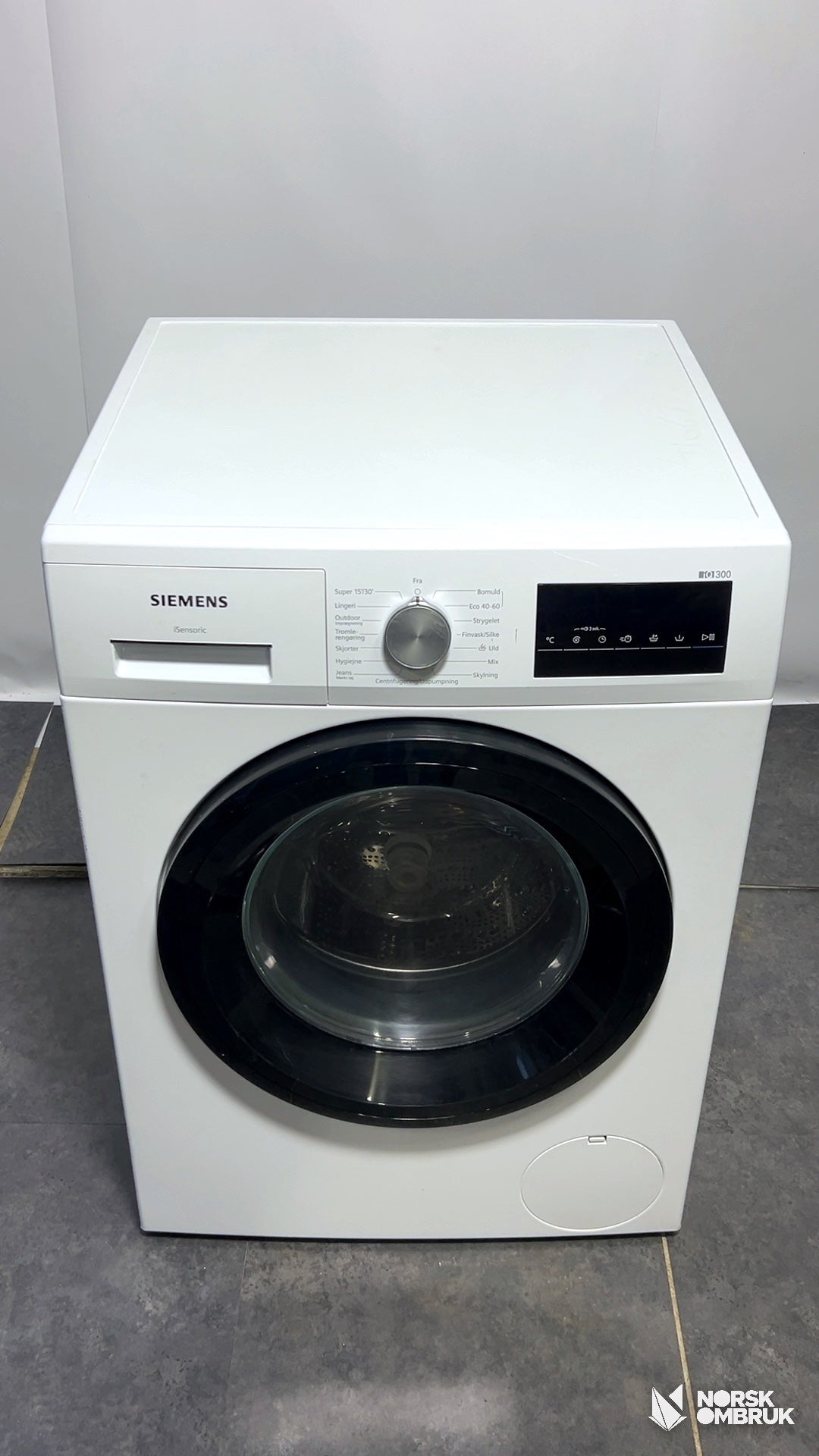 Siemens WM14N26EDN vaskemaskin Vaskemaskin - Norskombruk.no