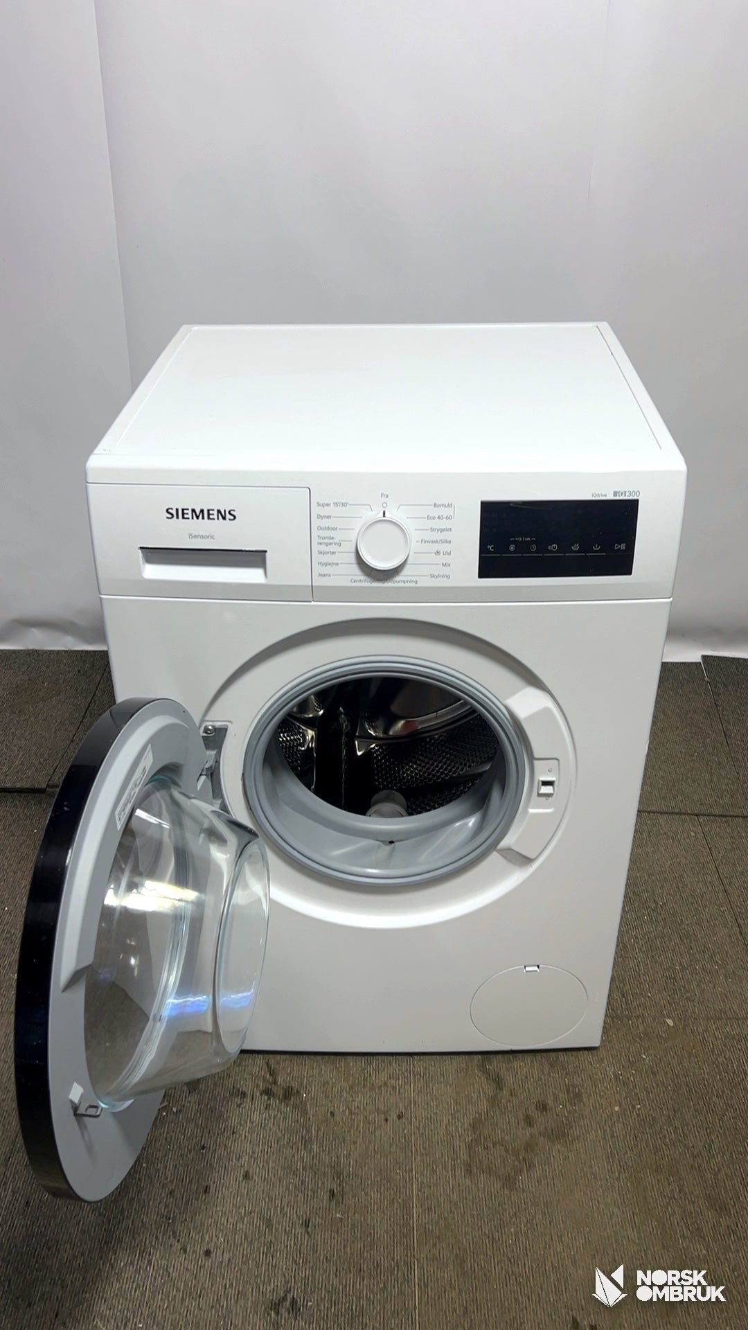 Siemens WM14N2I6DN vaskemaskin Vaskemaskin - Norskombruk.no