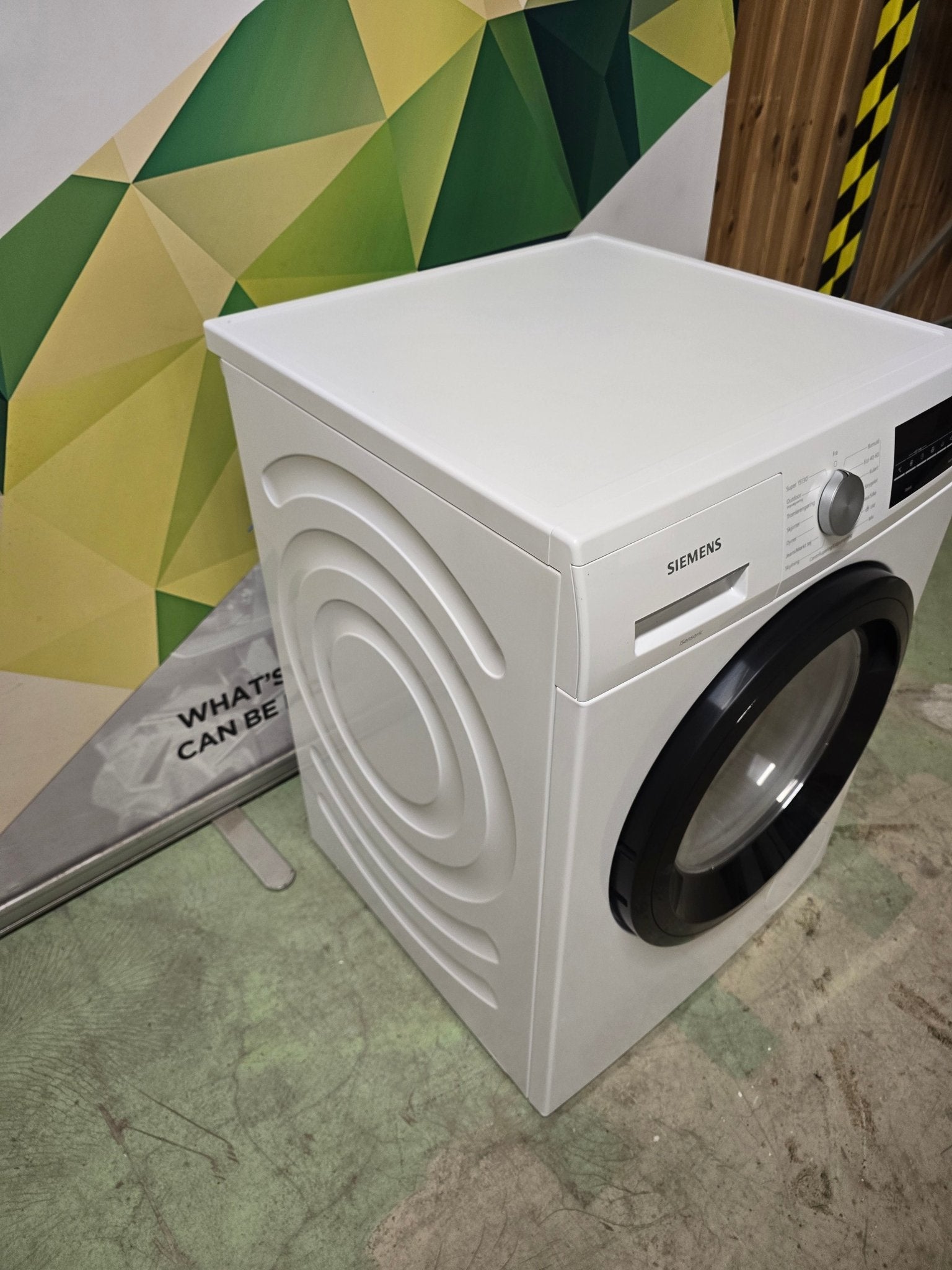 Siemens WM14UTE9DN Vaskemaskin Vaskemaskin - Norskombruk.no