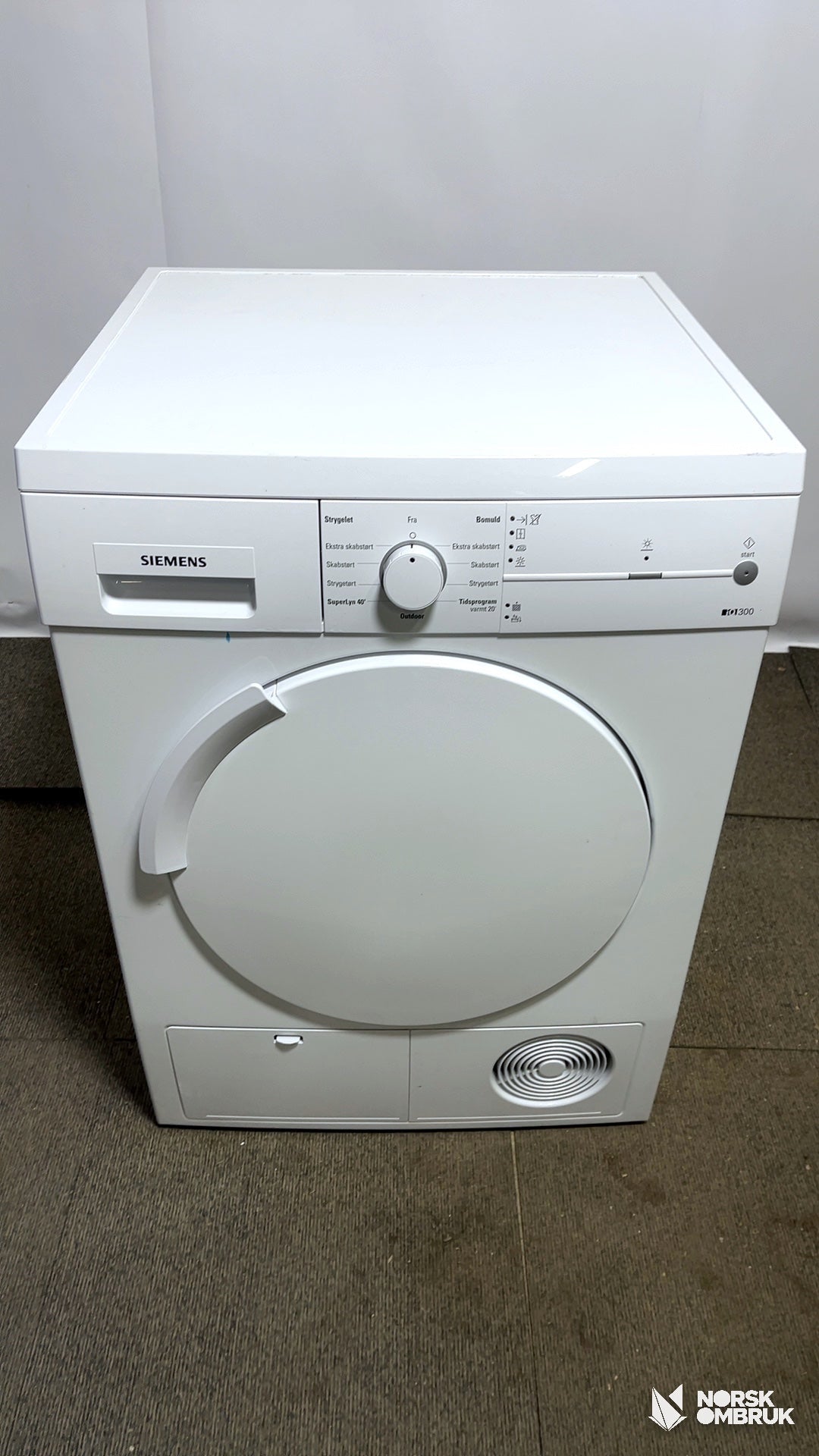 Siemens WT44E103DN tørketrommel Tørketrommel - Norskombruk.no