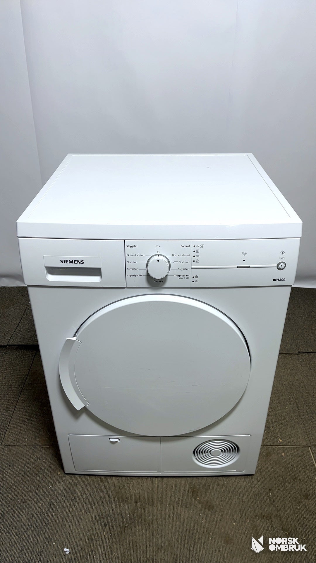 Siemens WT44E107DN tørketrommel Tørketrommel - Norskombruk.no