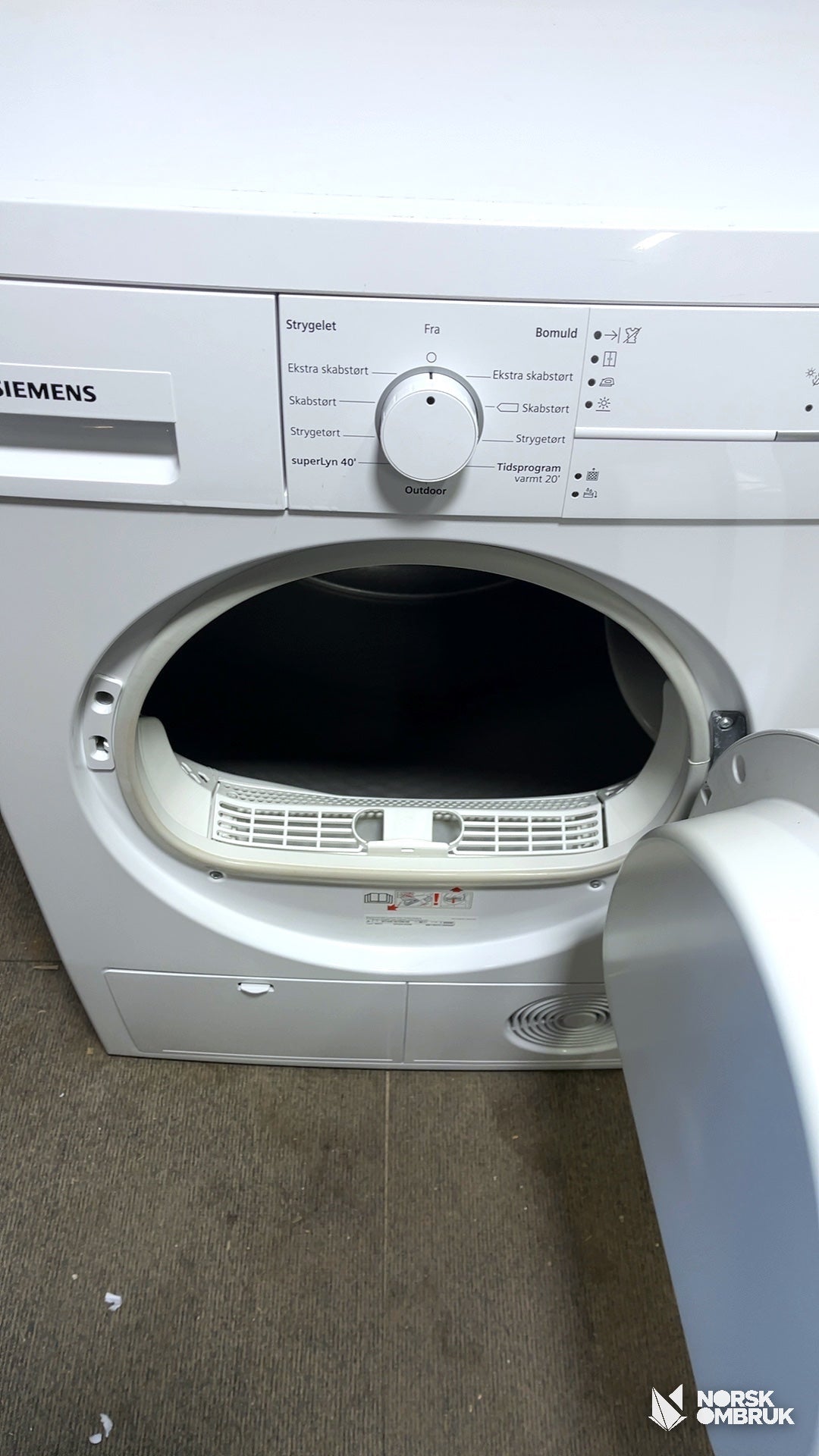Siemens WT44E107DN tørketrommel Tørketrommel - Norskombruk.no
