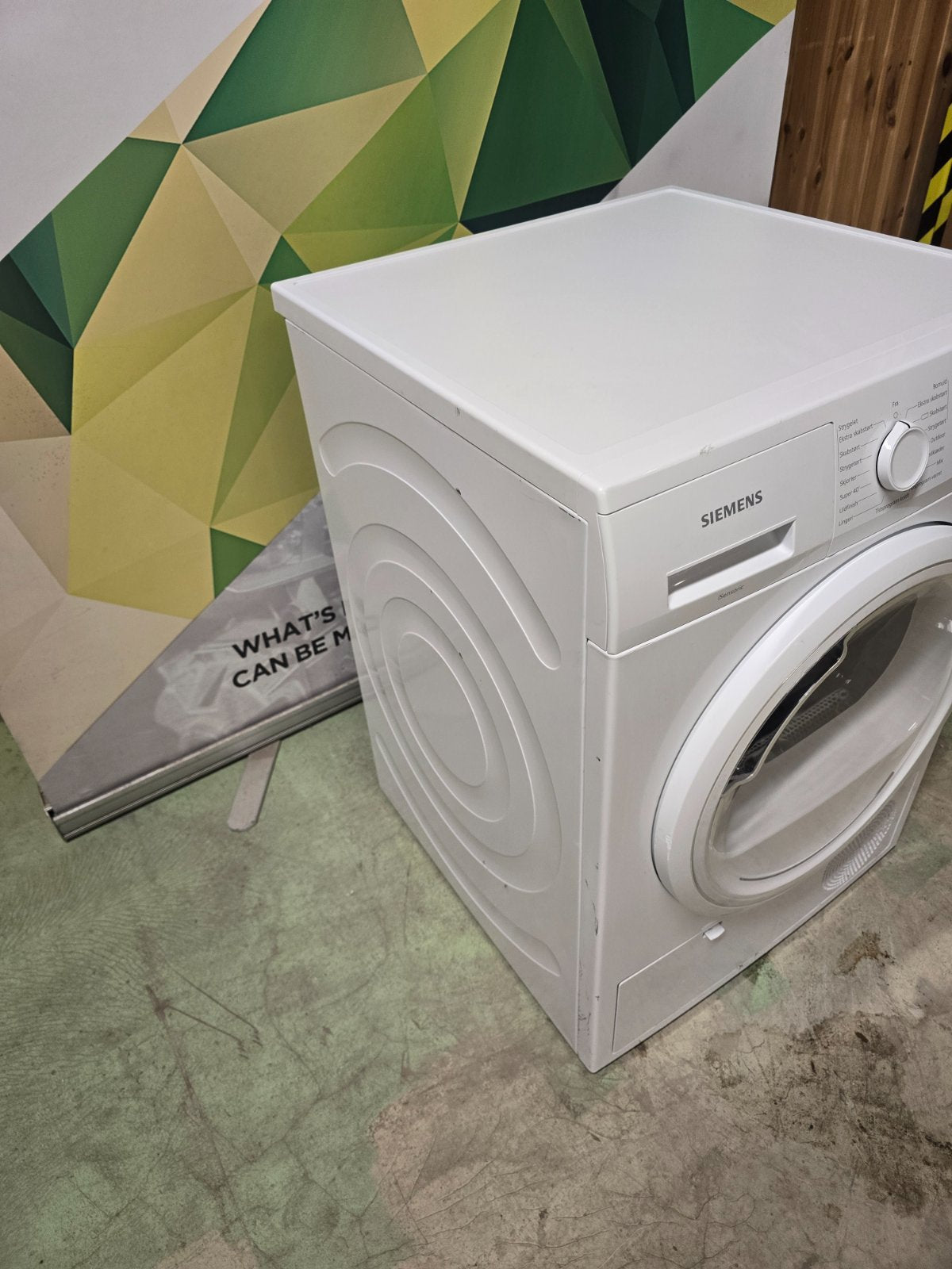 Siemens WT45H2L7DN iQ300 varmepumpetørketrommel Tørketrommel - Norskombruk.no