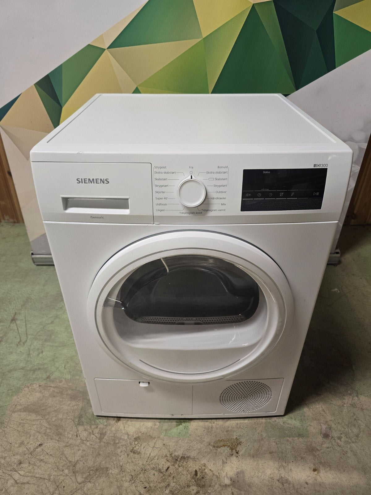 Siemens WT45H2L7DN iQ300 varmepumpetørketrommel Tørketrommel - Norskombruk.no