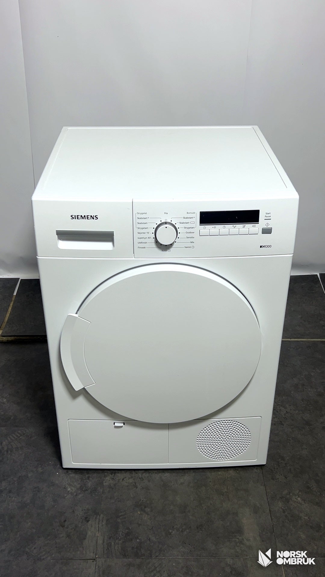Siemens WT46B267DN tørketrommel Tørketrommel - Norskombruk.no