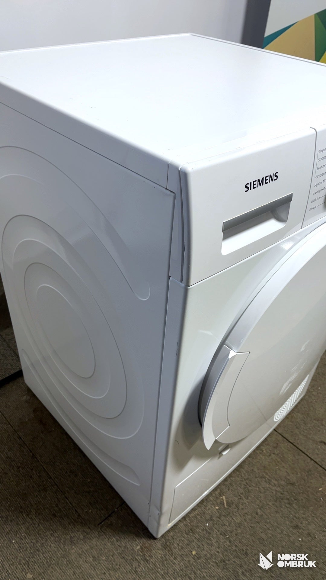 Siemens WT46B267DN tørketrommel Tørketrommel - Norskombruk.no
