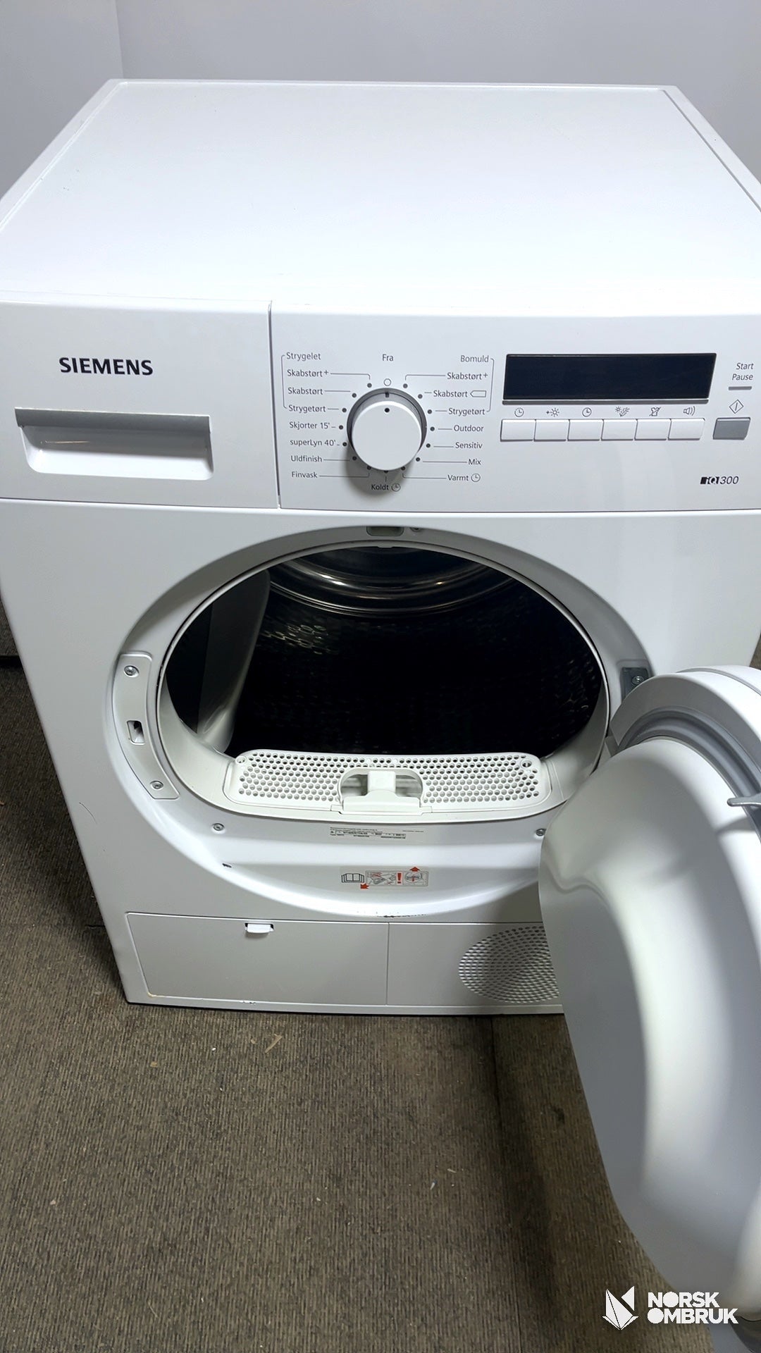 Siemens WT46B267DN tørketrommel Tørketrommel - Norskombruk.no