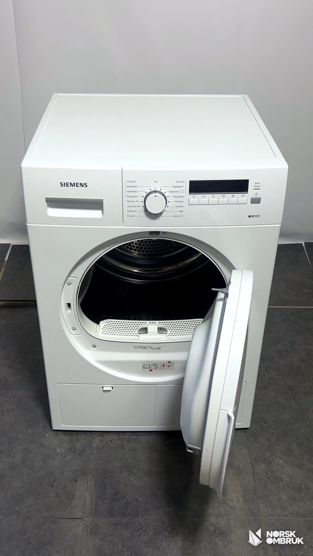 Siemens WT46B267DN tørketrommel Tørketrommel - Norskombruk.no
