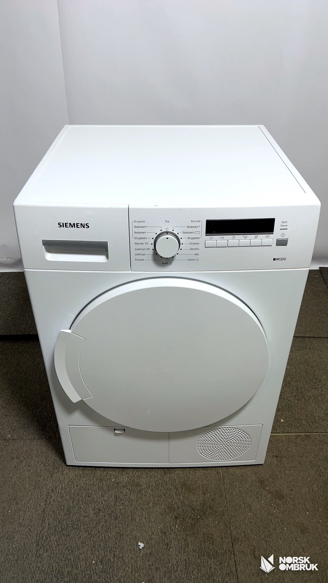 Siemens WT46B267DN tørketrommel Tørketrommel - Norskombruk.no