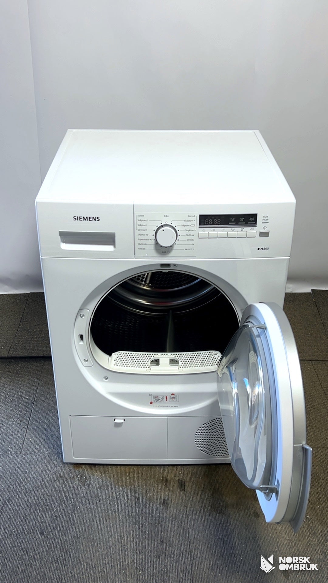 Siemens WT46B268DN tørketrommel Tørketrommel - Norskombruk.no
