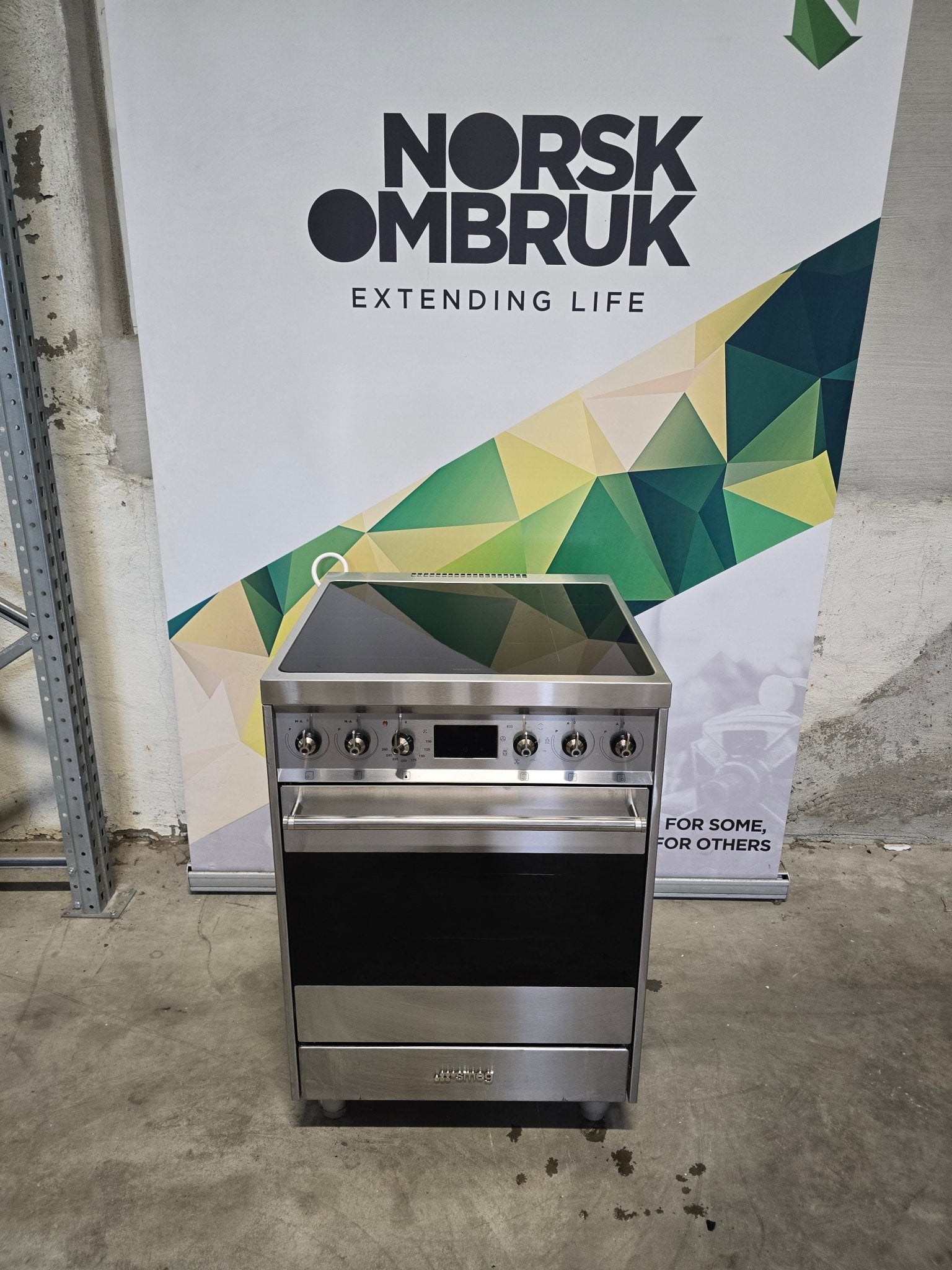 Smeg Classic induksjonskomfyr C6IMX9 Induksjonskomfyr - Norskombruk.no