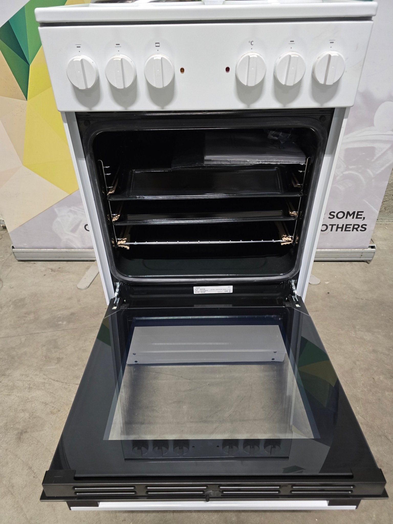 UPO EH135 – Klassisk frittstående komfyr Platekomfyr - Norskombruk.no