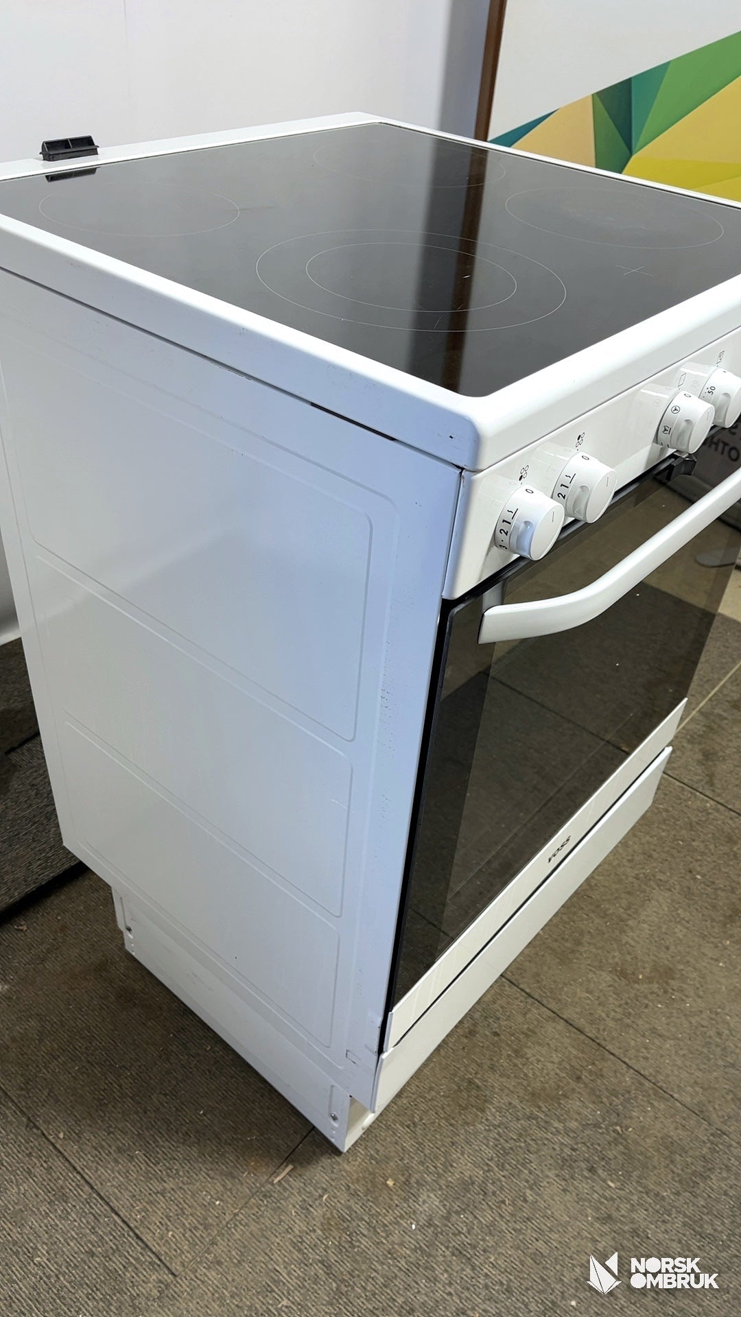 Voss Electrolux ELK13003HV komfyr Komfyr - Norskombruk.no