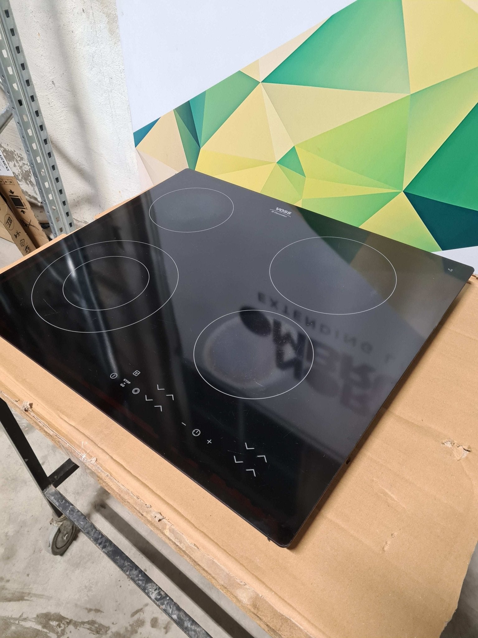 Voss - Electrolux keramisk platetopp DEK2462 - UR Keramisktopp - Norskombruk.no