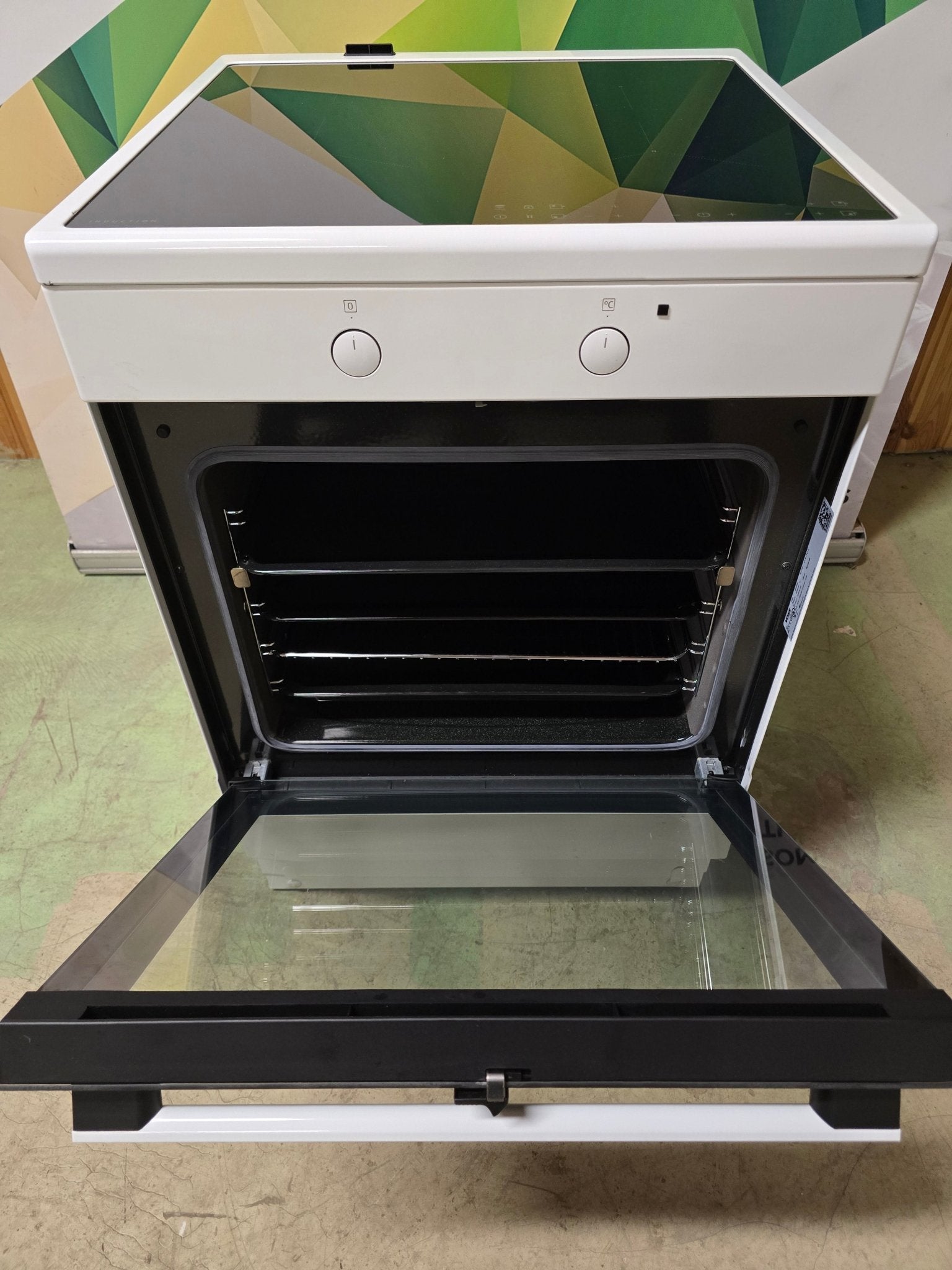 Voss-Electrolux VKI60350HV frittstående induksjonskomfyr Induksjonskomfyr - Norskombruk.no