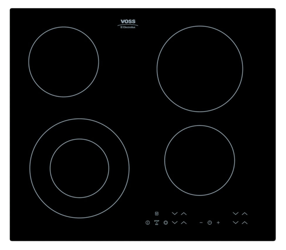 Voss-Electrolux keramisk platetopp DEK2462-UR