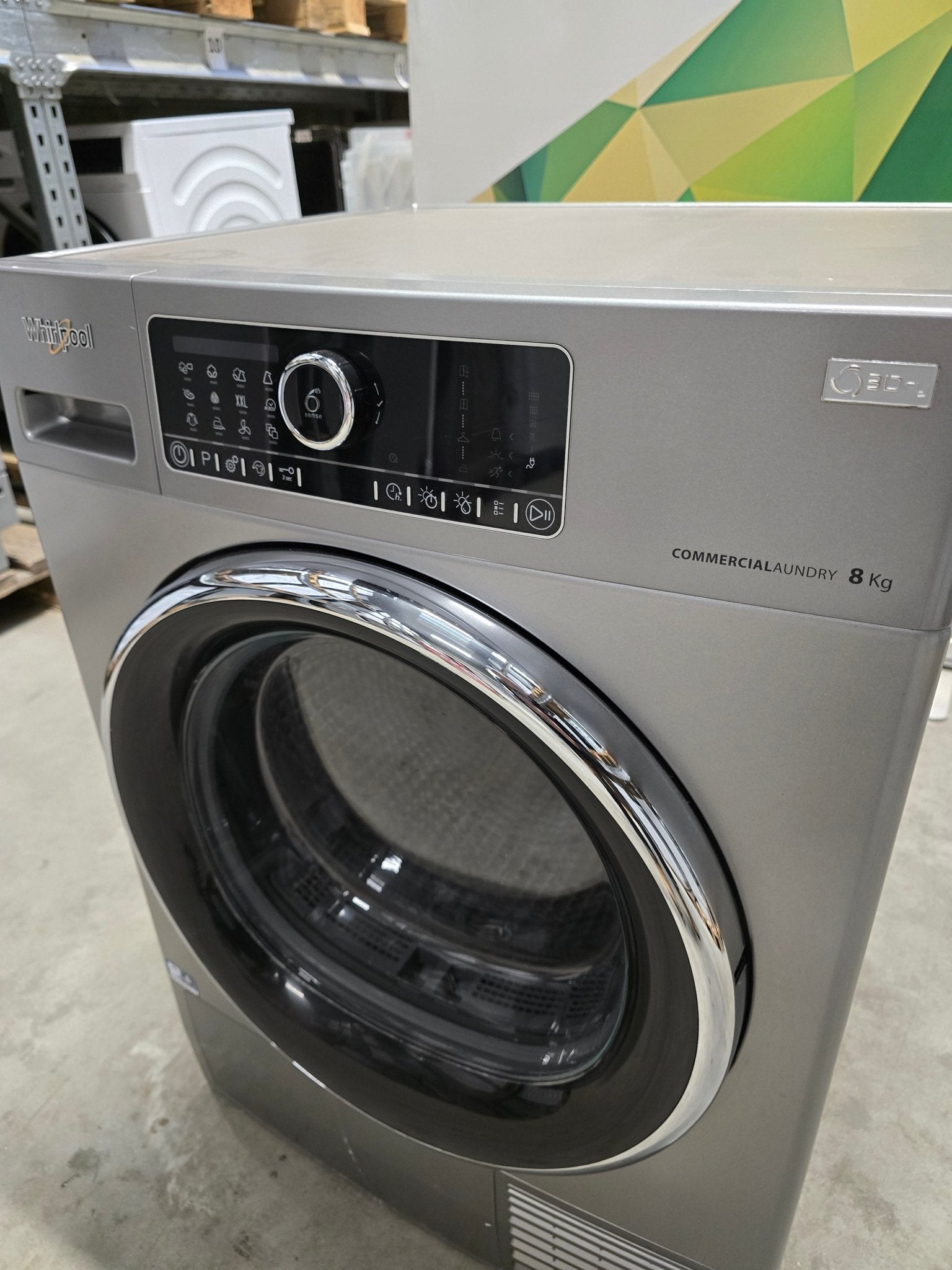 Whirlpool AWZ 8HPS/PRO – Profesjonell tørketrommel Varmepumpetørketrommel - Norskombruk.no