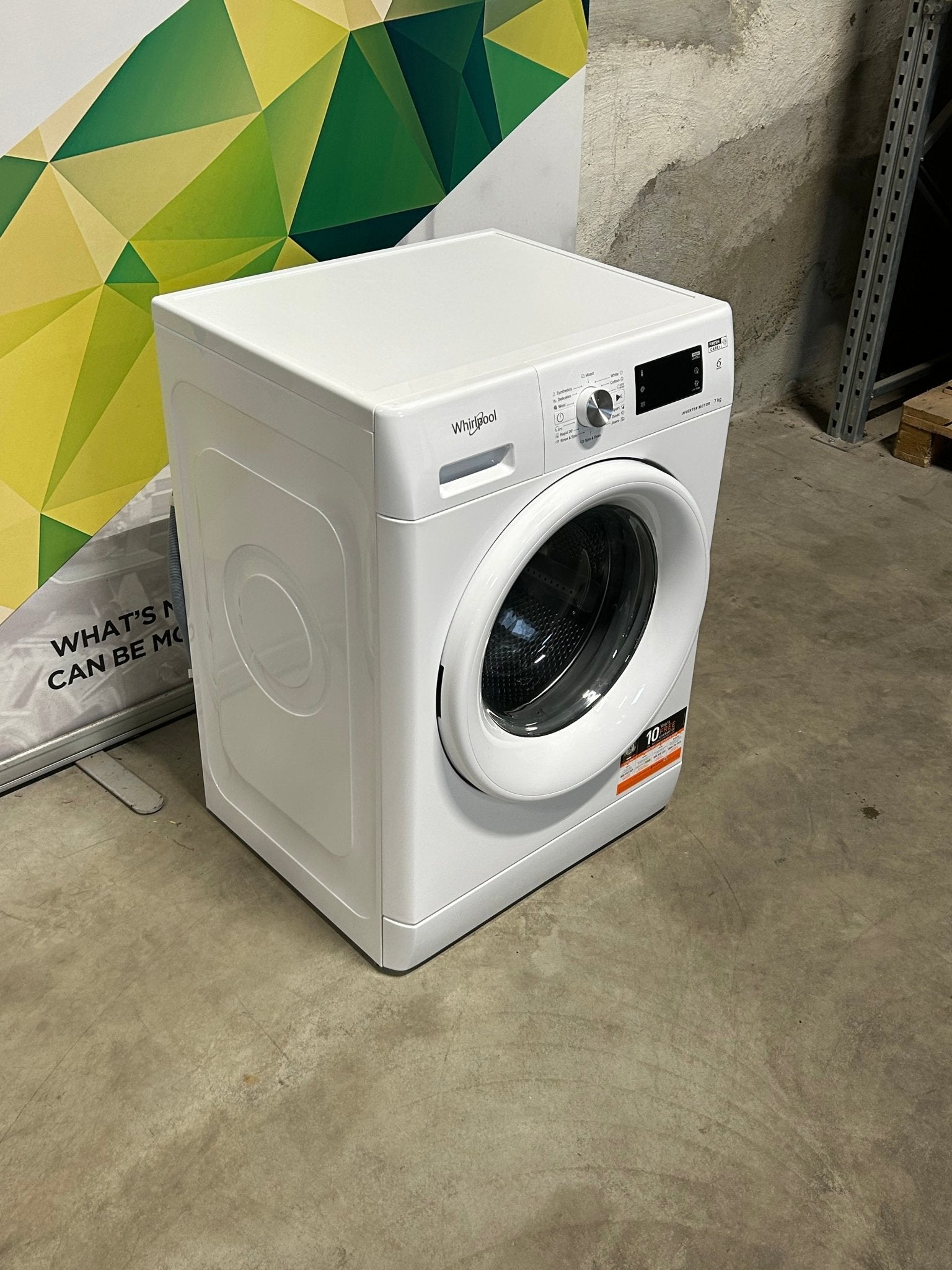 Whirlpool vaskemaskin FFB 7638 W EU1 Vaskemaskin - Norskombruk.no