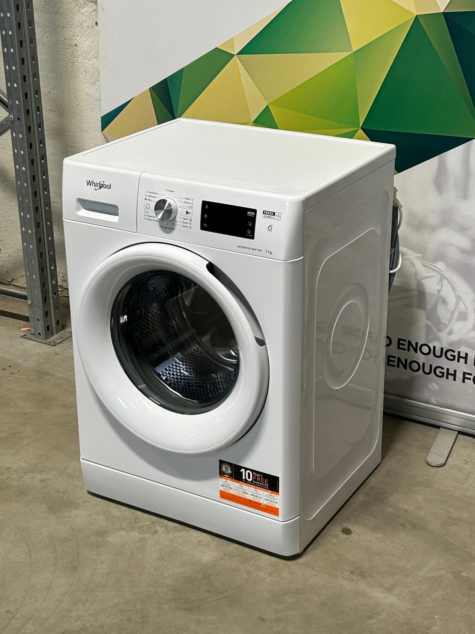 Whirlpool vaskemaskin FFB 7638 W EU1 Vaskemaskin - Norskombruk.no