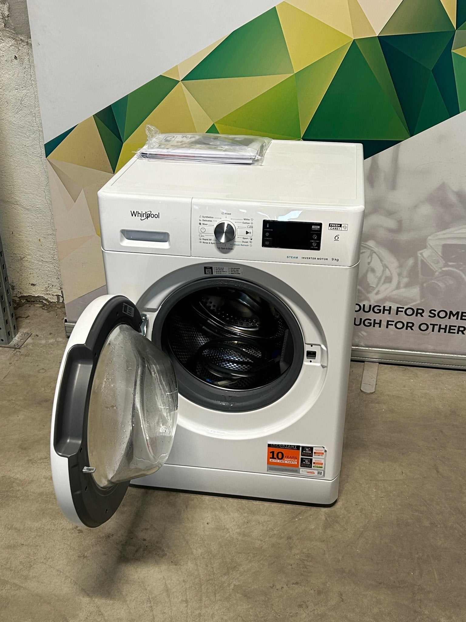 Whirlpool vaskemaskin FFB 9469 WV EE Vaskemaskin - Norskombruk.no