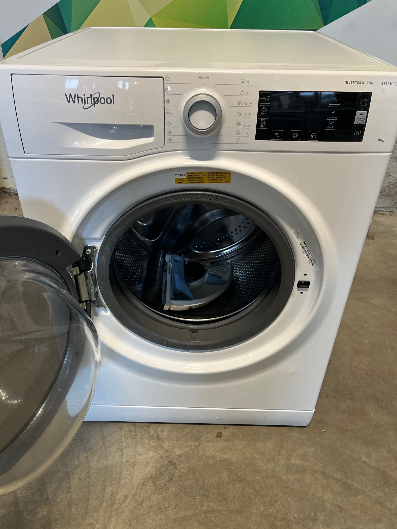 Whirlpool Vaskemaskin NWLCD963WDAEUN Vaskemaskin - Norskombruk.no