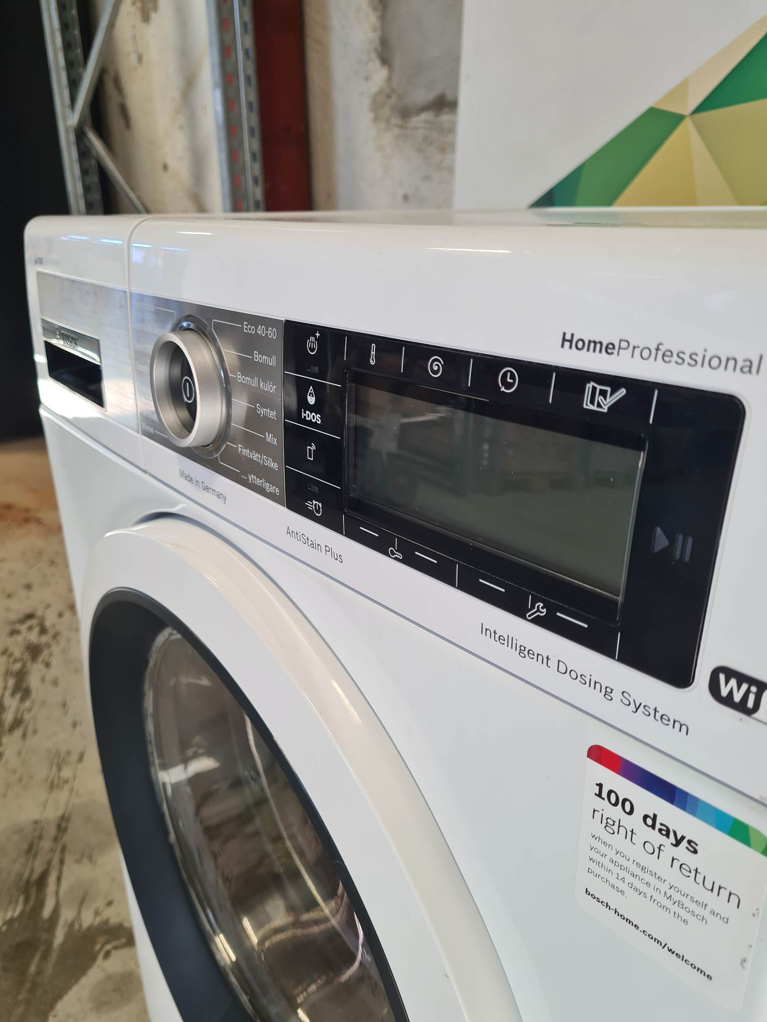 Bosch HomeProfessional vaskemaskin WAXH2E0LSN
