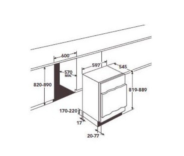 AEG integrert kjøleskap SKS68200F0 Integrert kjøleskap - Norskombruk.no